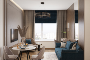 Визуализация квартиры-студии