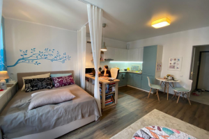 Реализация проекта квартиры-студии в Анапе