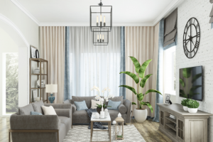 Гостиная в частном доме