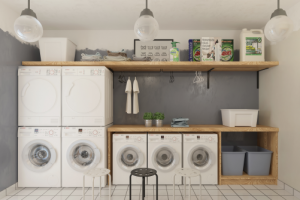 Дизайн прачечной самообслуживания