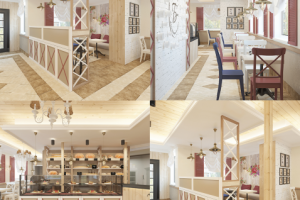 Дизайн пекарни в стиле Прованс