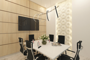 дизайн переговорной в офисном центре