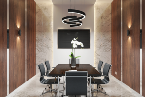 дизайн переговорной в офисном центре