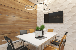 дизайн переговорной в офисном центре