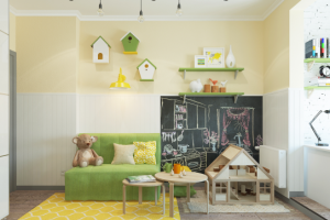 Дизайн детской комнаты для девочки.