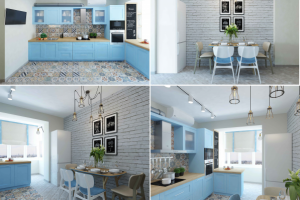 Кухня в скандинавском стиле