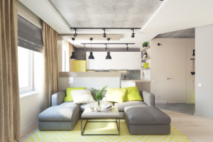 Дизайн квартиры-студии