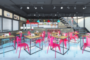 Бургерная из морских контейнеров