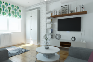 Квартира в скандинавском стиле