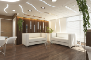 Визуализация холла офисного помещения для "Строй Экспо"