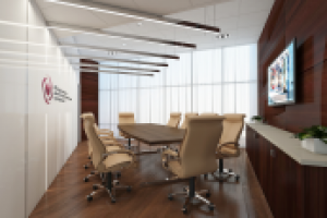 Визуализация офисного помещения для "Строй Экспо"