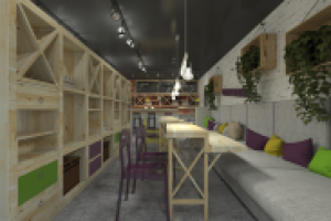 дизайн кофейни