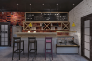 дизайн кофейни