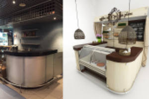 Редизайн торговой точки по продаже кофе Coffee place