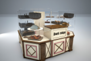 торговый модуль "Домик пекаря"