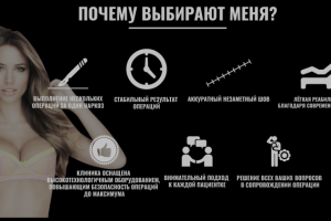 Инфографика для сайта клиники