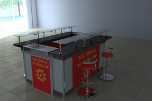 Стойка для экпресс-маникюра