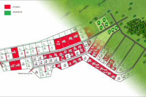 План поселка