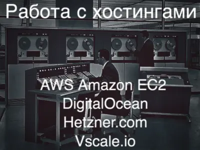 работа с ведущими хостингами