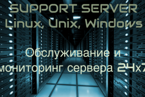 Обслуживание сервера за 60$