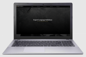 Landing Page для лингвистической компании.