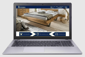 Дизайн сайта-каталога авторской мебели.