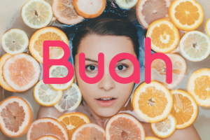 Buah айдентика для доставки фруктов