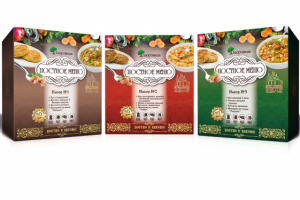 Разработка упаковки набора "Постное меню"