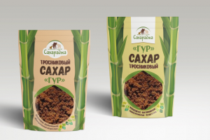 Разработка дизайна для тростникового сахара "Гур"