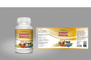 Этикетка для бад 2