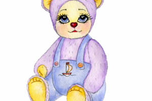 Иллюстрация медвежонок