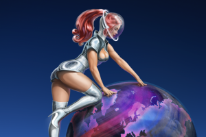 Space girl