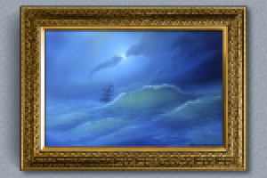 В руках бездны. Маслом