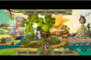 ЛУКОМОРЬЕ (верстка, js-движок)