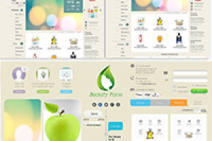 BEAUTY (магазин косметики, главная, карта товара, варианты)