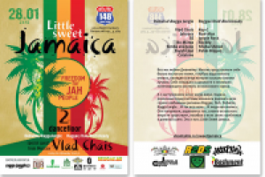 Little Sweet Jamaica (афиша, флаер)