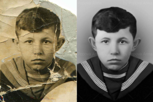 Реставрация старой фотографии