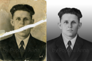 Реставрация старой фотографии