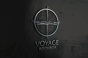 Логотип для доставки книг из разных точек света "BookBox"