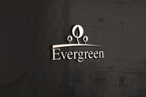 Логотип для компании по ландшафтному поливу "Evergreen"