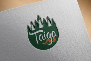 Логотип для кожевенной мастерской "Taiga"