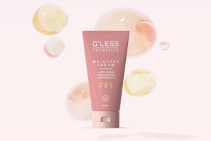 Дизайн упаковки косметики бренда G'LESS. Увлажняющий крем