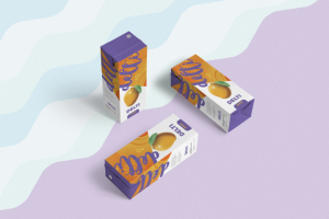 Дизайн упаковки сока "Delti"