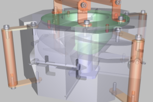 Пресс-форма литья свайного винта