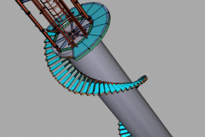 Маяк лестница