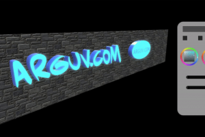 3D конструктор световой вывески с лайтбоксом.