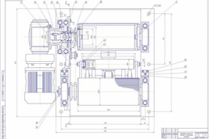 Привод стенда