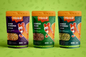 Упаковка с персонажем. Семена. Виды