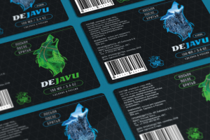 Этикетка для мужского лосьона