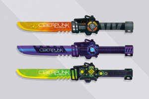 Дизайн и иллюстрации для детских игральных катан